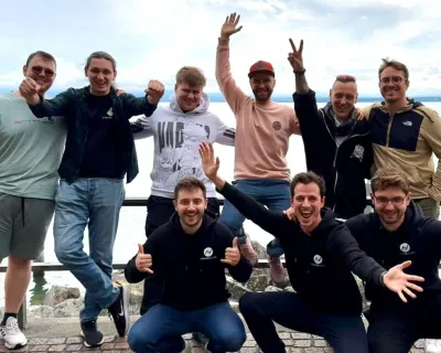 group picture of aves reality team 