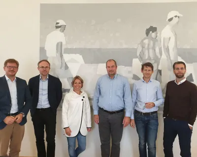 the Neurolentech and IST cube management team