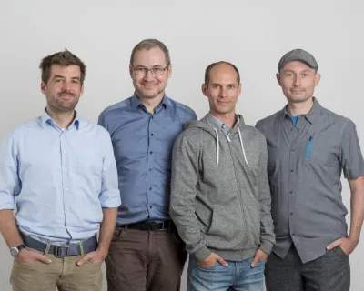 group picture of contextflow cofounders